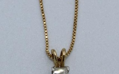 A 20th century Italian 18 carat gold fine box link...