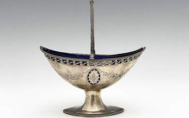 A George III neoclassical silver swing h