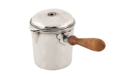 A Louis XVI late 18th century French silver hot milk pot, Paris circa 1770, maker’s mark obscu