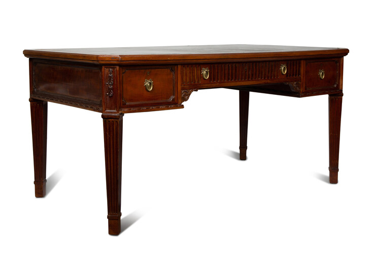 A Neoclassical Style Mahogany Writing Desk