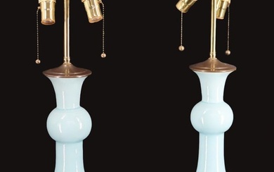 A Pair of Christopher Spitzmiller Decorative Lamps