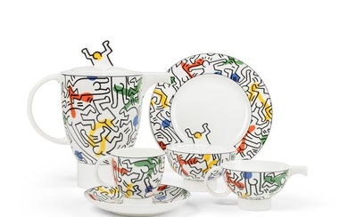 AFTER KEITH HARING (AMERICAN 1958-1990) FOR VILLEROY & BOCH