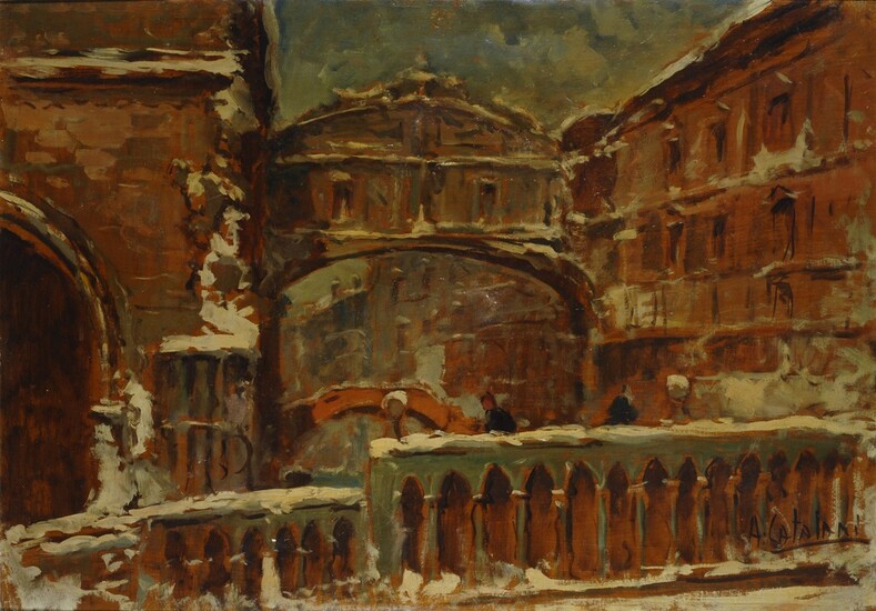ALESSANDRO CATALANI (Jesi, 1897 - Milano, 1942), Venezia
