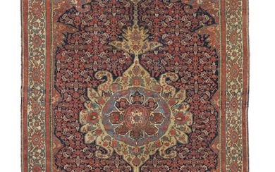 Antique Persian Mishan Malayer Rug