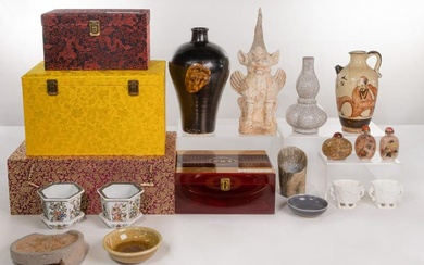 Asian Decorative Item Assortment