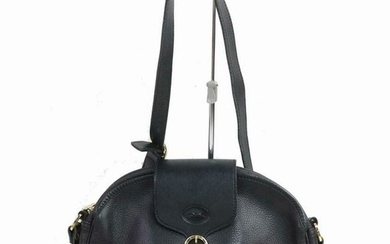 Authentic LONGCHAMP Leather Shoulder Bag