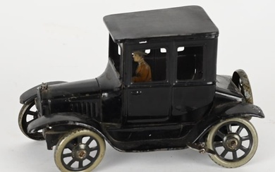 BING TIN WINDUP FORD MODEL T COUPE
