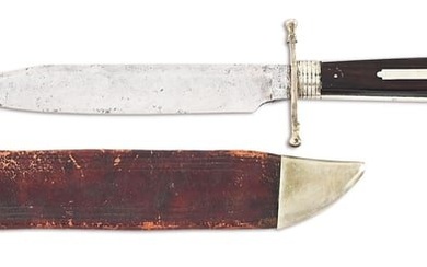 BOWIE KNIFE BY ALFRED HUNTER.