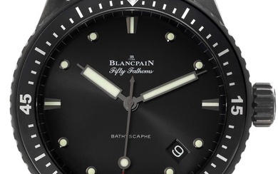 Blancpain Fifty Fathoms Bathyscaphe Black