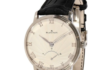 Blancpain Villeret Ultraplate 6653-1542-55b Mens Watch in 18kt White Gold