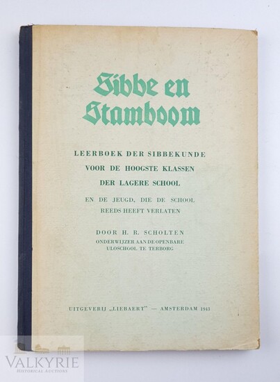 Book in Dutch "Genealogy and Family Tree" 1943