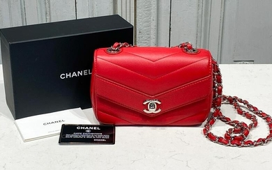 Chanel Small Chevron Flap Bag
