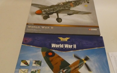 Corgi Aviation Archive 1:32 scale models comprising Spitfire...