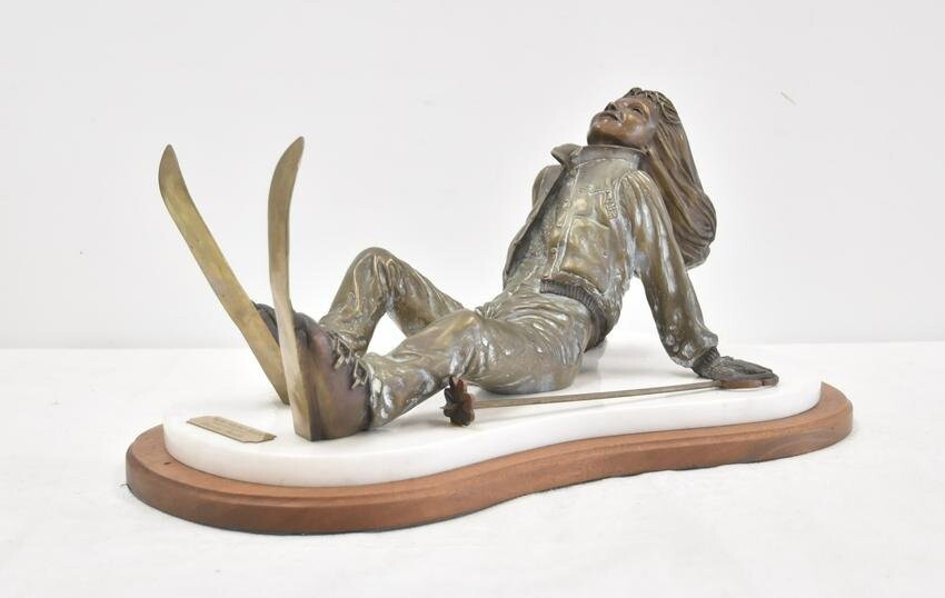 DOROTHY FOWLER , BRONZE "NEW YOUNG SKIER"