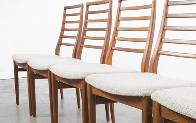 Danish Modern Dining Chairs, Set of 5