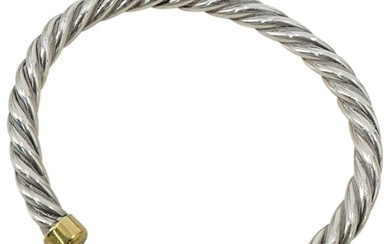 David Yurman 18K Gold & Sterling Silver Bracelet