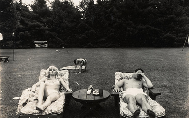 Diane Arbus (1923-1971) 'Family On The Lawn One Sunday In...