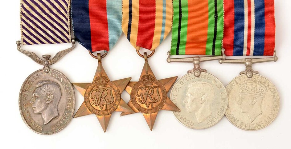 Distinguished Flying Medal group, awarded to 567989 Sergeant Stephen Edward Gould