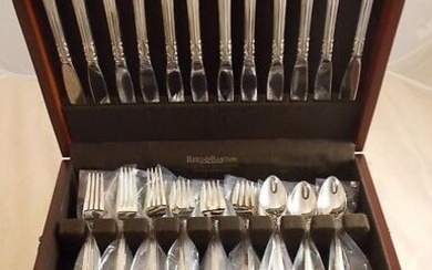 Eighteenth Century by Reed & Barton Sterling Silver Flatware Set Service 52 Pcs