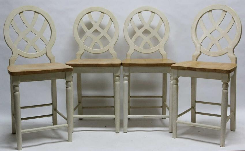 FINE BARSTOOL GROUPING OF FOUR