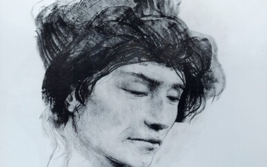 Pietro Annigoni © (Milano, 1910 - Firenze, 1988), Face