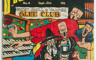 Frankenstein Comics #4 (Prize, 1946) Condition: GD-. Dick Briefer...