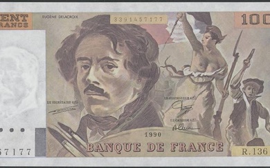 Frankreich, Banque de France, 5 Noten: 5 Francs 8.1.1970 (II)...