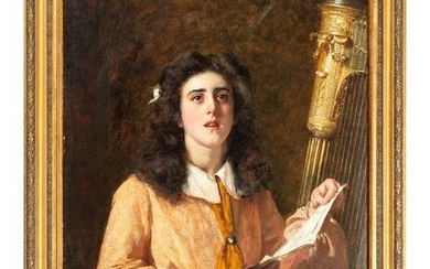Frederick George Cotman (British, 1850-1920) Girl with