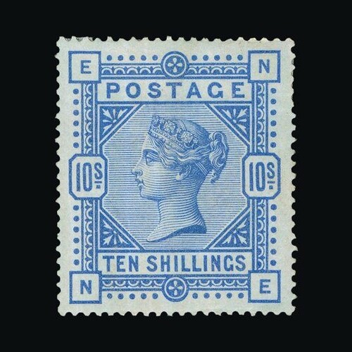 Great Britain - QV (surface printed) : (SG 177) 1883-84 blue...