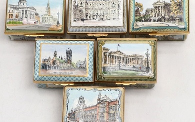 Halcyon Days with Bilson & Battersea Limited Edition Enamel Boxes