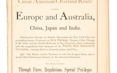 Hand-Book of the Great Overland Route
