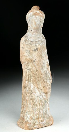 Hellenistic Greek Terracotta Statuette of Woman