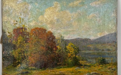 Impressionist landscape.