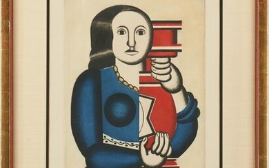 J. Villon after Fernand Leger, Woman with a Jar