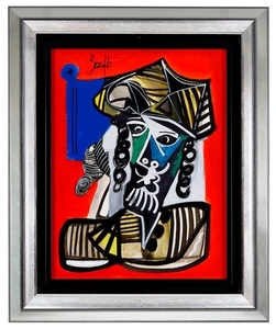 Jean Luc BEAUFILS (1953) Homme cubiste au chapeau.…
