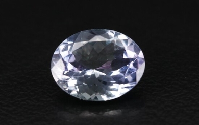 Loose 2.13 CT Oval Faceted Tanzanite