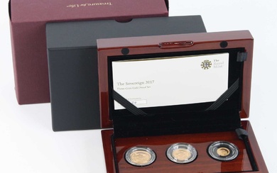 Lot details The Royal Mint, The 2017 Sovereign Collection Gold...