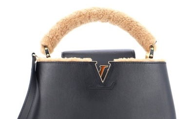 Louis Vuitton Capucines Bag Leather