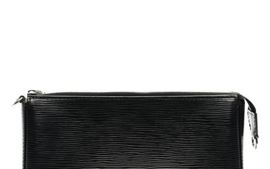 Louis Vuitton Epi Pochette Accessories NM Black