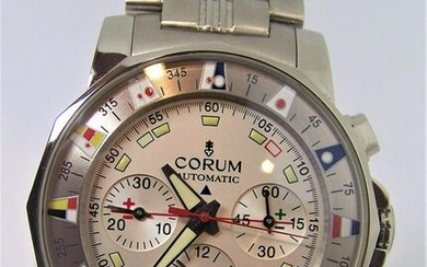 Mens S/Steel CORUM ADMIRAL'S CUP Automatic Chronograph