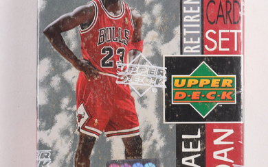 Michael Jordan 1999 Upper Deck Michael Jordan Retirement Complete Set of (23) Cards