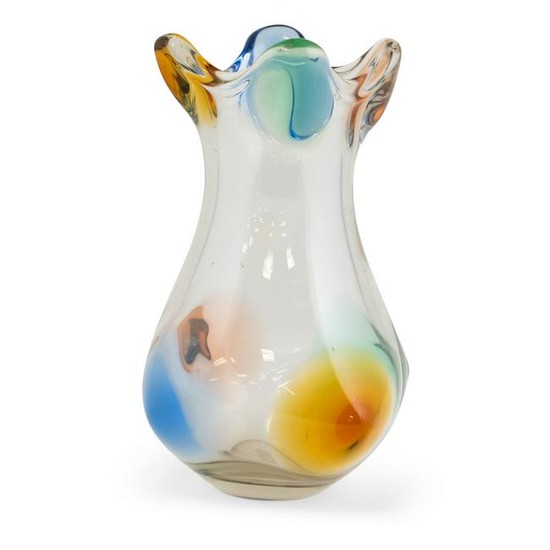 Murano - Multi-Color Glass Vase