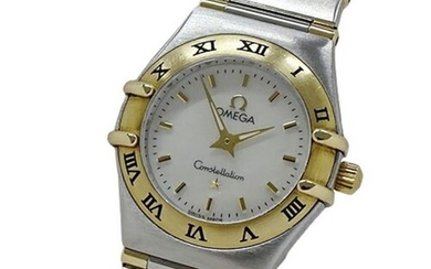 Omega OMEGA Constellation 1362.70 Watch Ladies Shell Quartz Stainless Steel SS Gold YG Combi