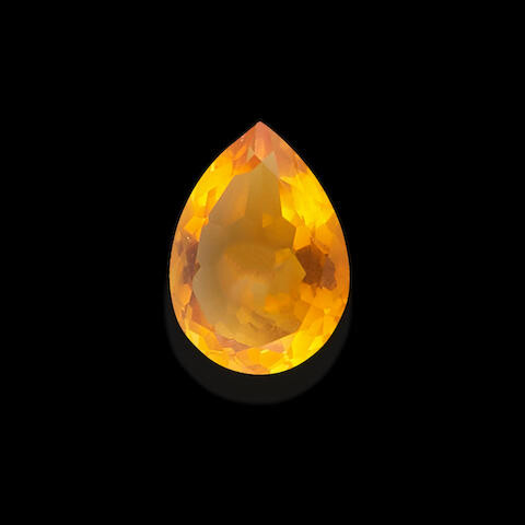 Orange Fire Opal
