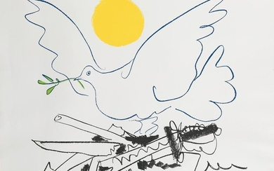 PABLO RUIZ PICASSO "The Dove of Peace", 1962