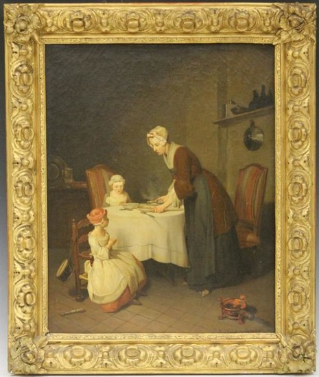 PAINTING SIGNED AFTER JEAN BAPTISTE-SIMEON CHARDIN