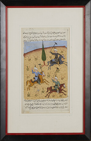 Persian miniature painting Persisk miniatyrmålning