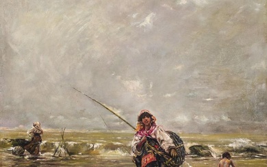 Rafael Senet. Pescadora italiana (1887)