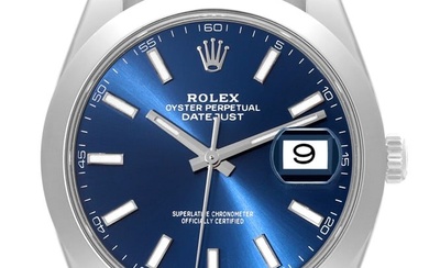 Rolex Datejust 41 Blue Dial