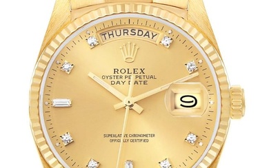 Rolex President Day-Date Yellow Gold